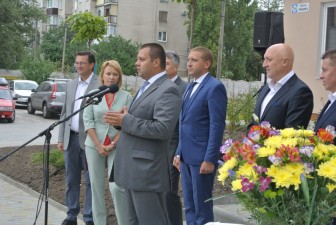 Урочиста здача в експлуатацію об’єкту в м. Кременчуці, провулок Героїв Бреста, буд. № 75-А 